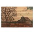Solid Storage Supplies Fine Art Giclee Printed on Solid Fir Wood Planks - Erstwhile Barn 2 SO2960502
